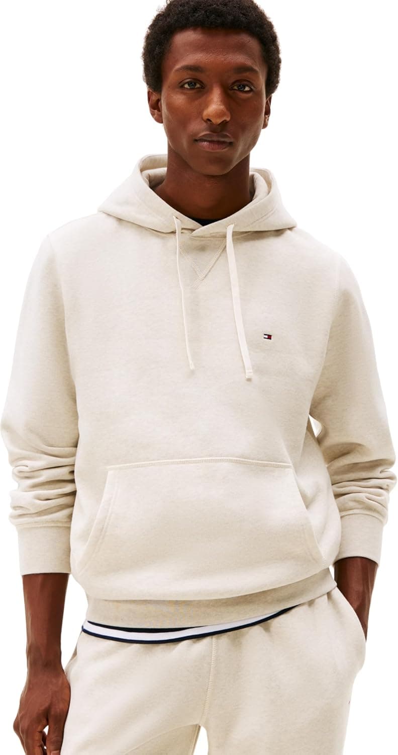 Tommy Hilfiger ESS Seasonal Fleece Hoody Mw0mw39997 Sudadera con Capucha Hombre (Pack de 1)