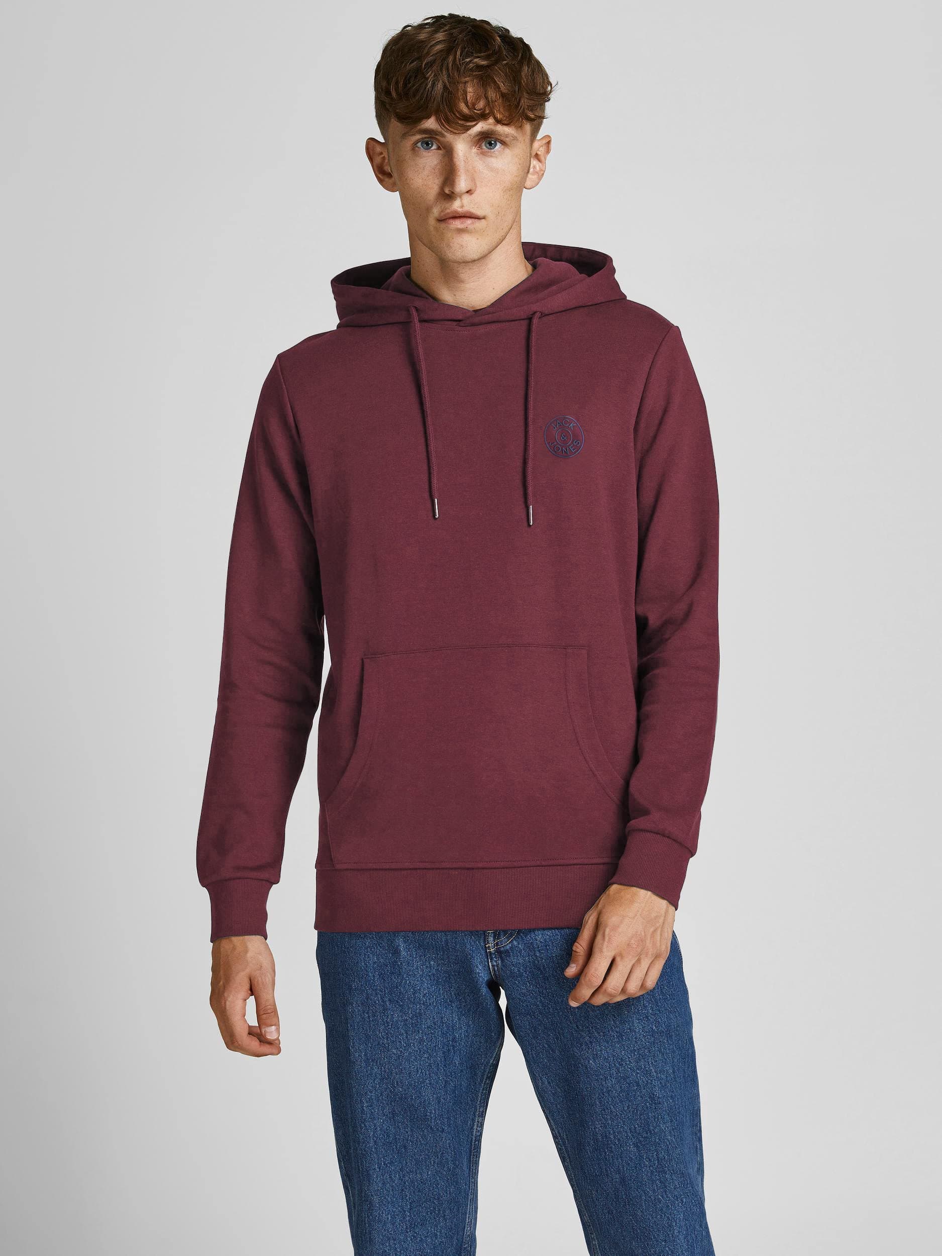 Jack & Jones Jjebasic Logo Sweat Hood Noos Sudadera con Capucha para Hombre