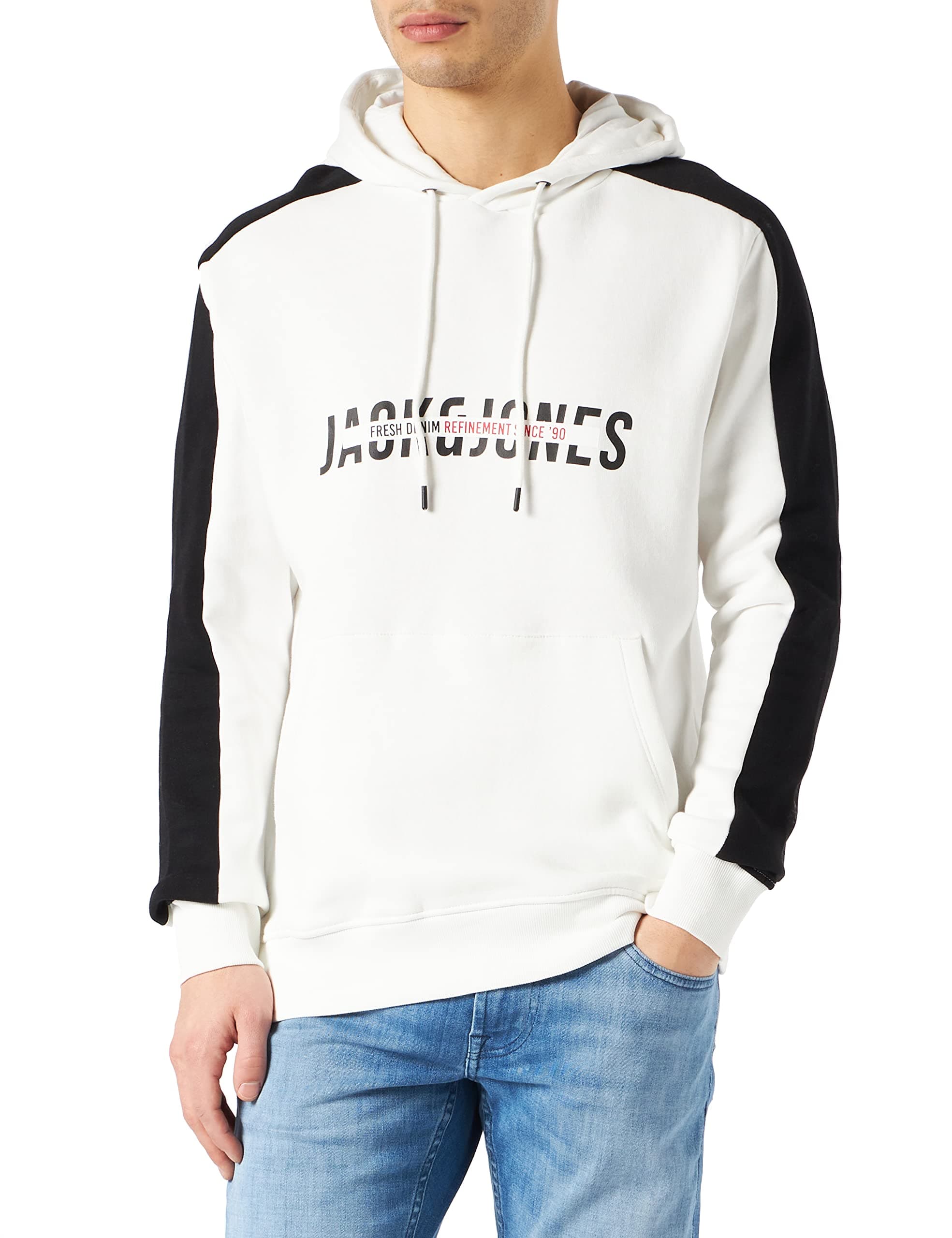 JACK & JONES Jjcut Sweat Hood Sudadera con Capucha para Hombre