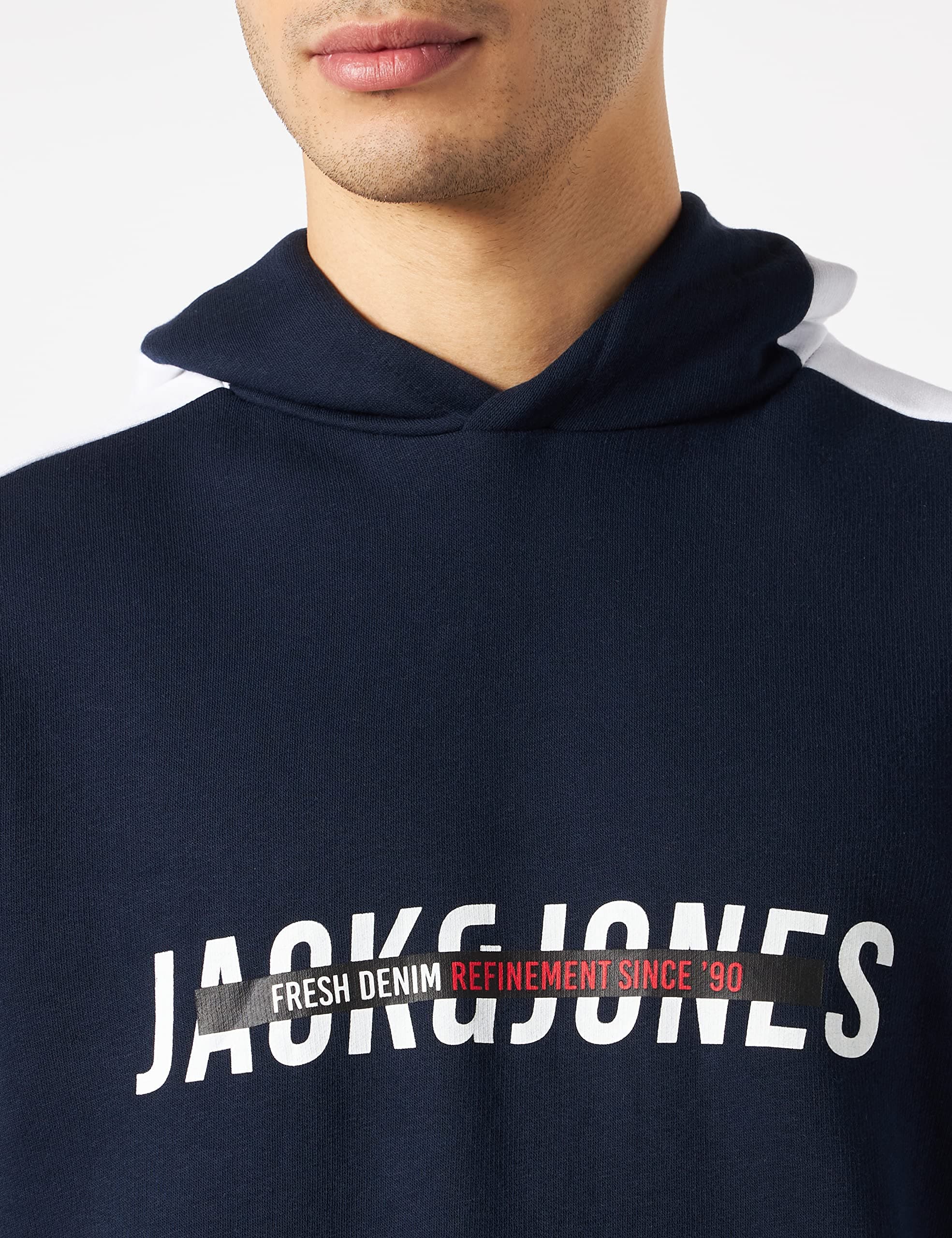 JACK & JONES Jjcut Sudadera con Capucha Hombre