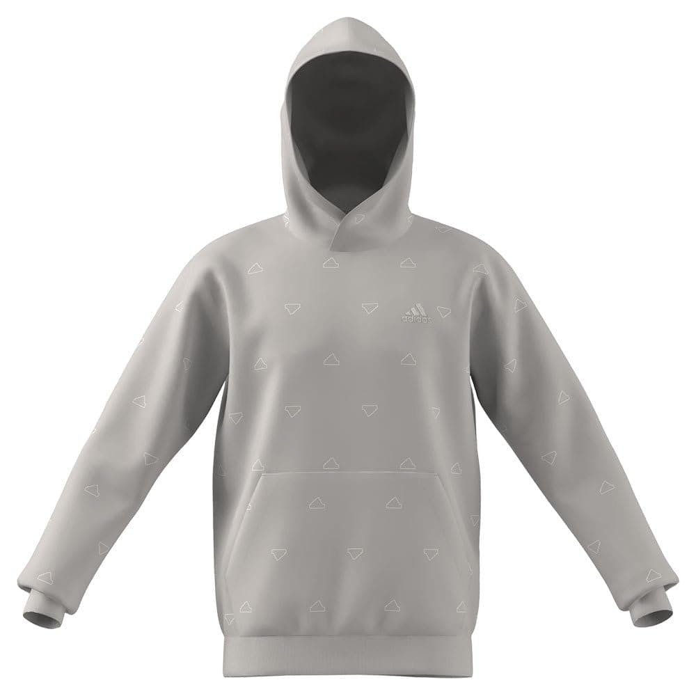 adidas Hombres Sudadera, XL, Gris Dos, XL
