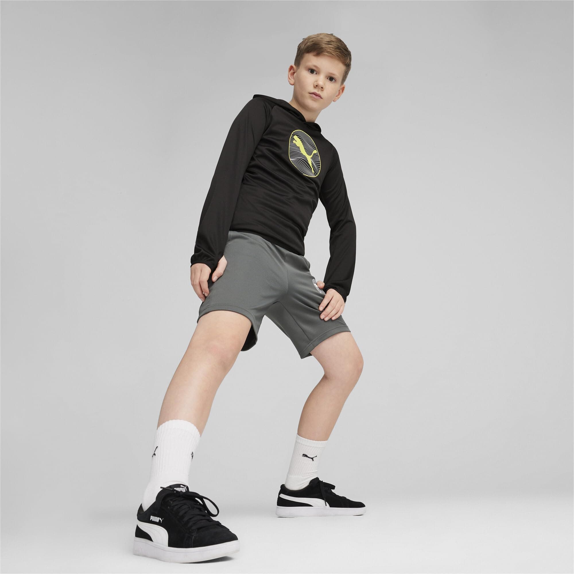 PUMA Active Sports Poly Sudadera con Capucha B Sudor Unisex Adulto