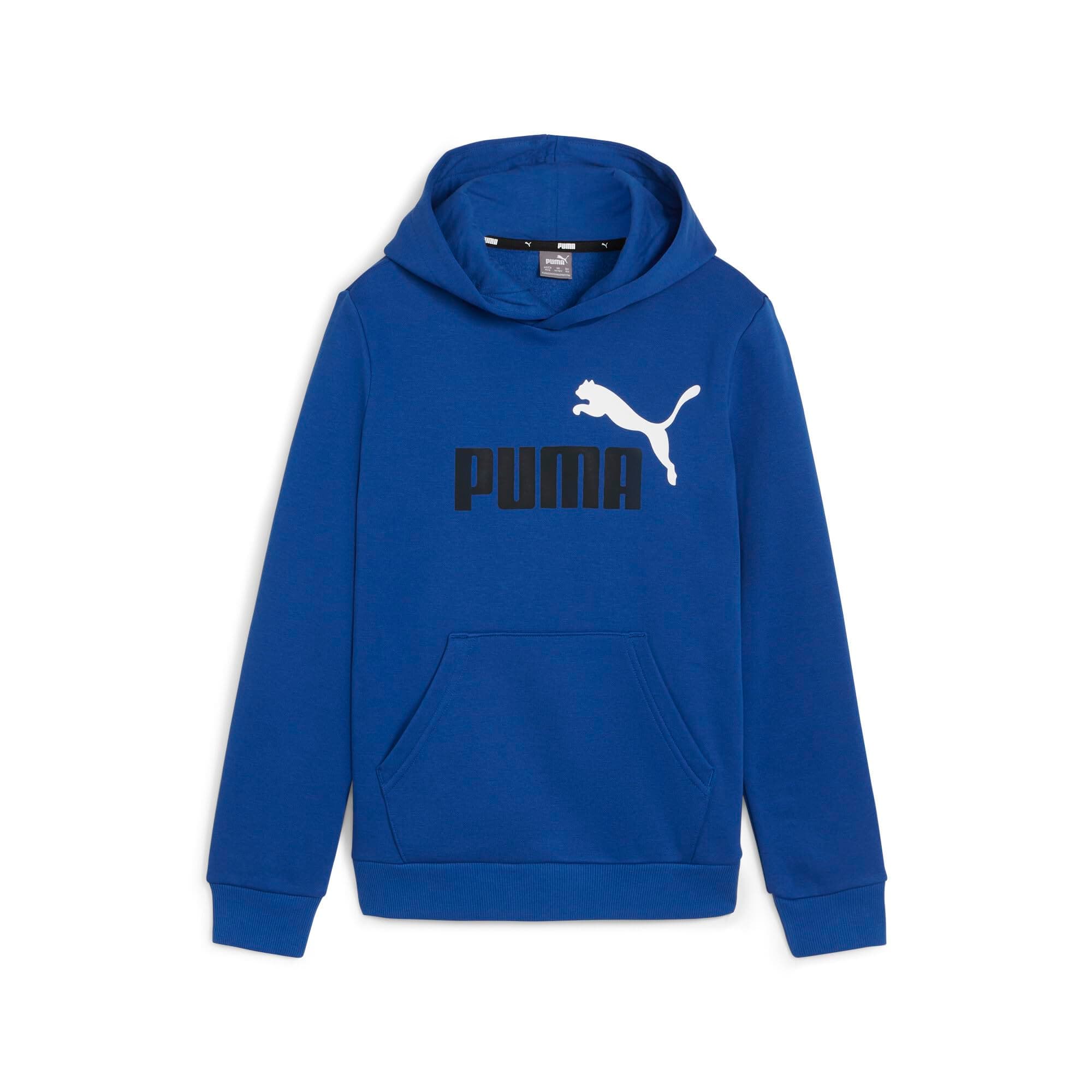 PUMA ESS+ 2 Col Big Logo Hoodie FL B Sudadera Niños