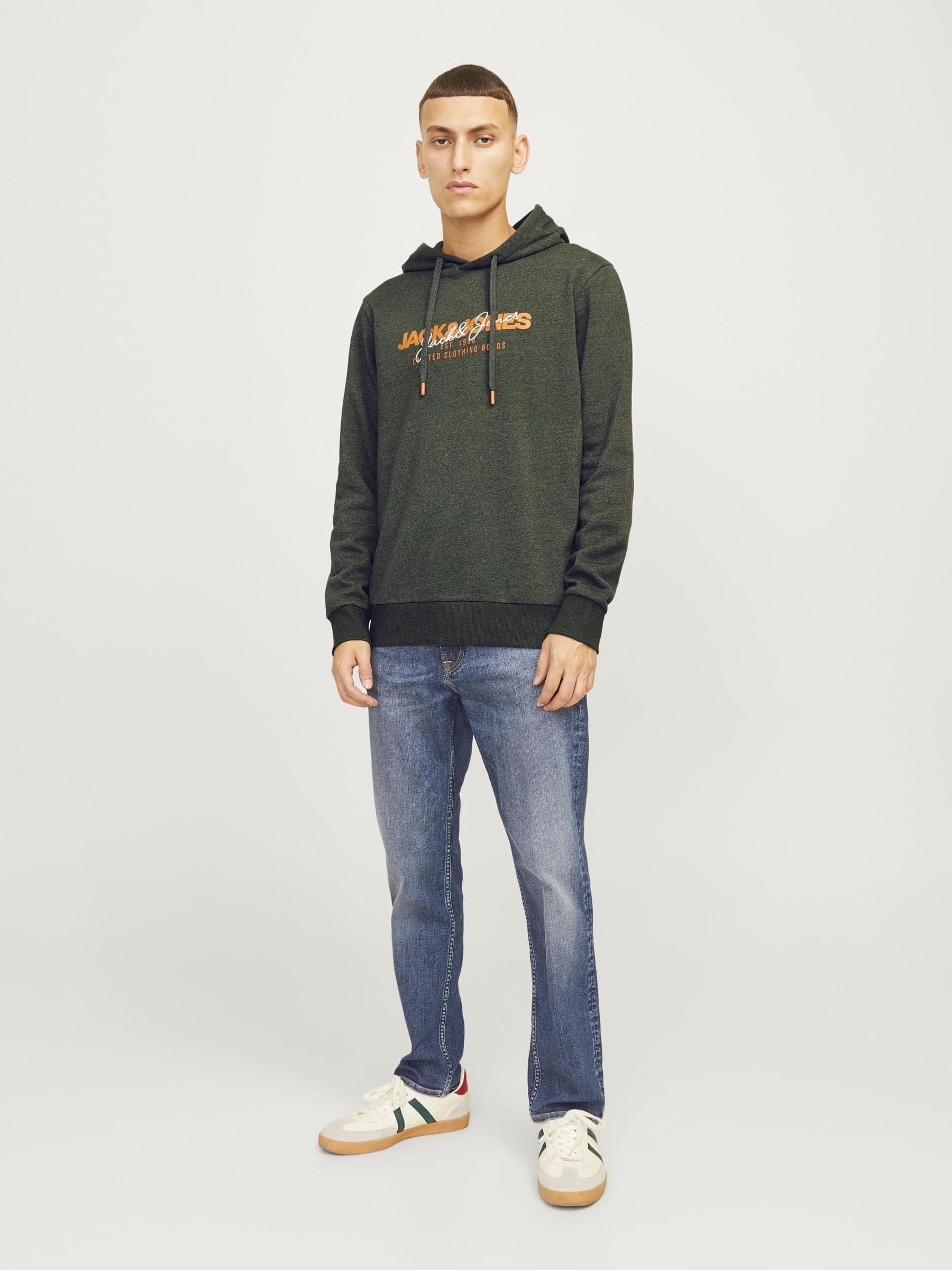 Jack & Jones Jjalvis Sudadera con Capucha Hombre