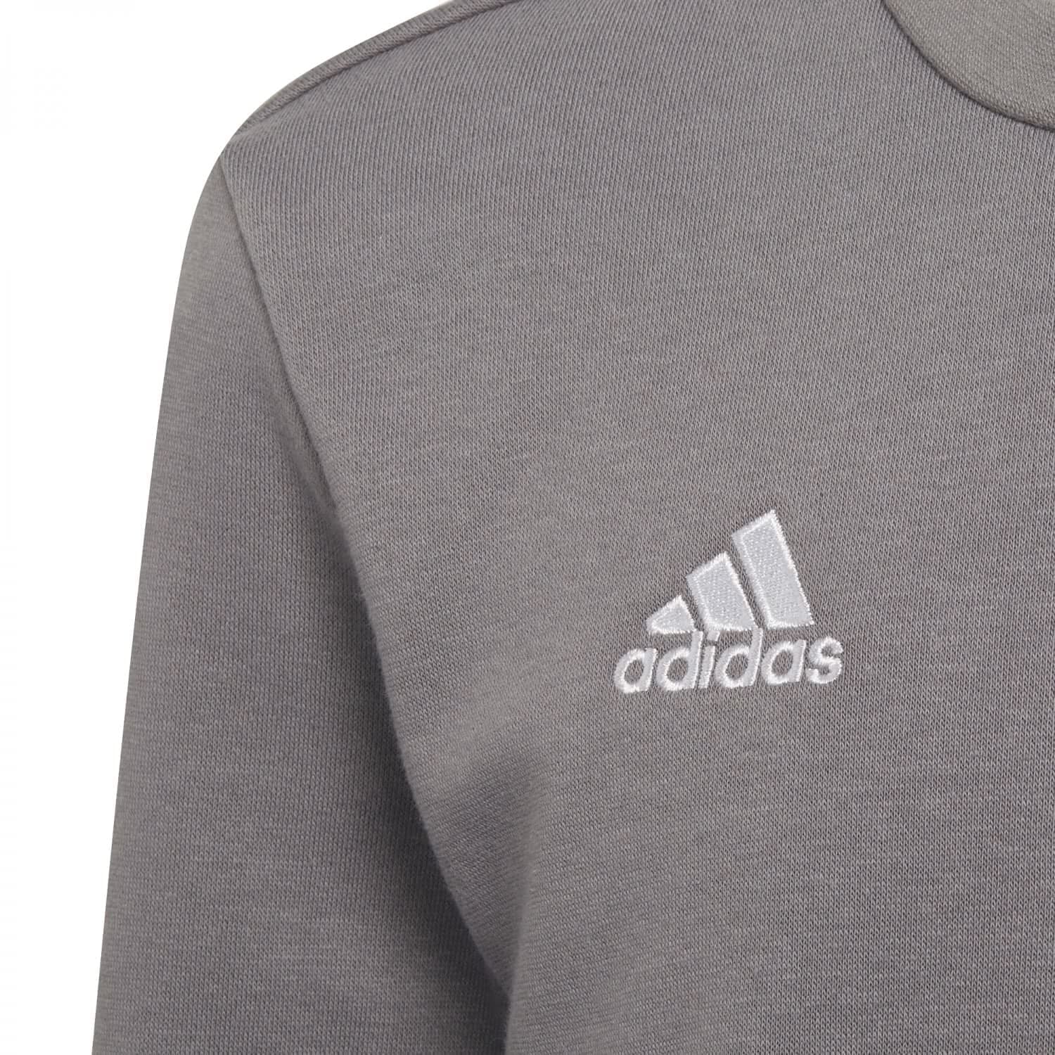 adidas Entrada 22 Sweatshirt Sudadera, Team Grey Four, 152 Unisex niños
