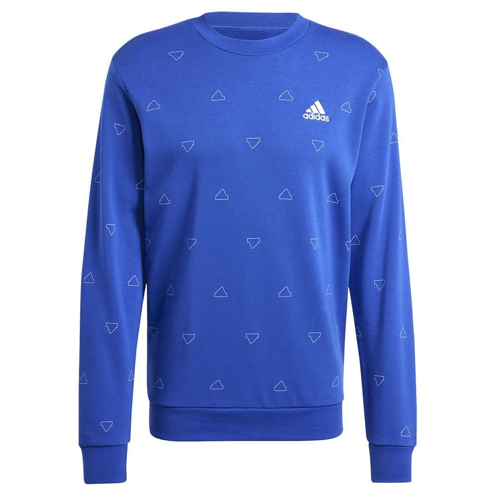 adidas Seasonal Essentials Monogram Graphic Crew Sweatshirt Sudadera Hombre