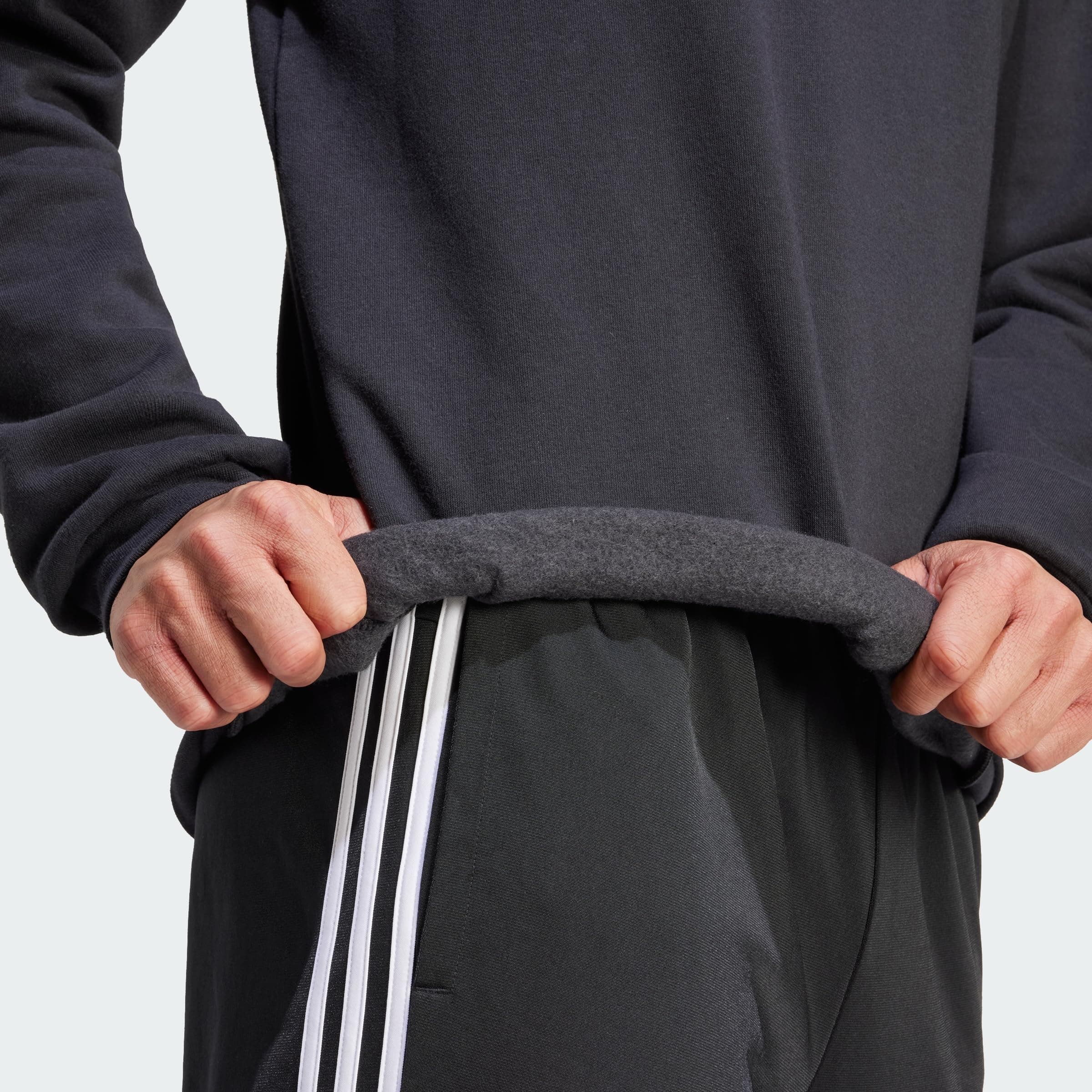 adidas Sudadera de Forro Polar Essentials para Hombre (Manga Larga)
