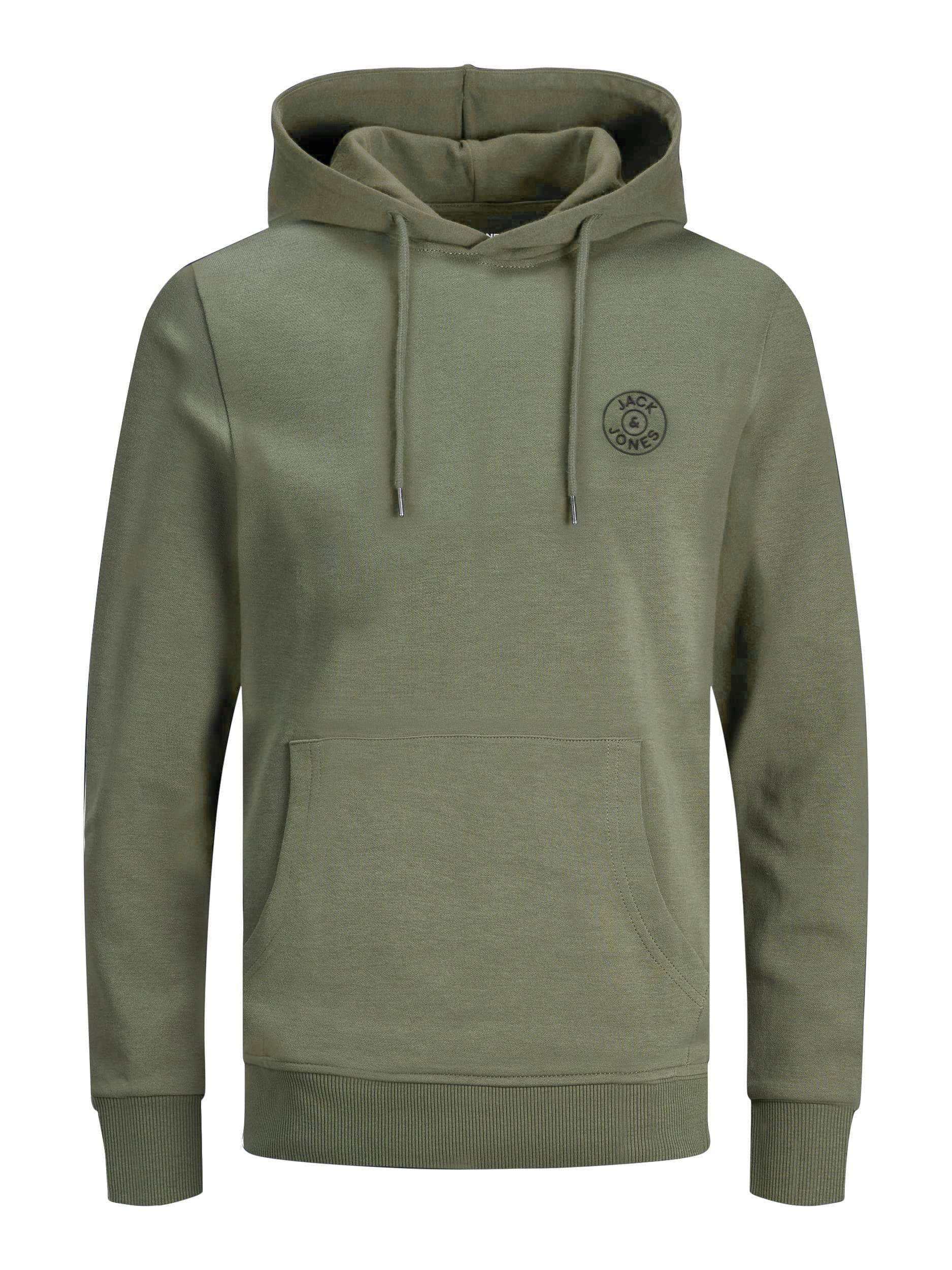 JACK & JONES Hoodie Plain Hoodie