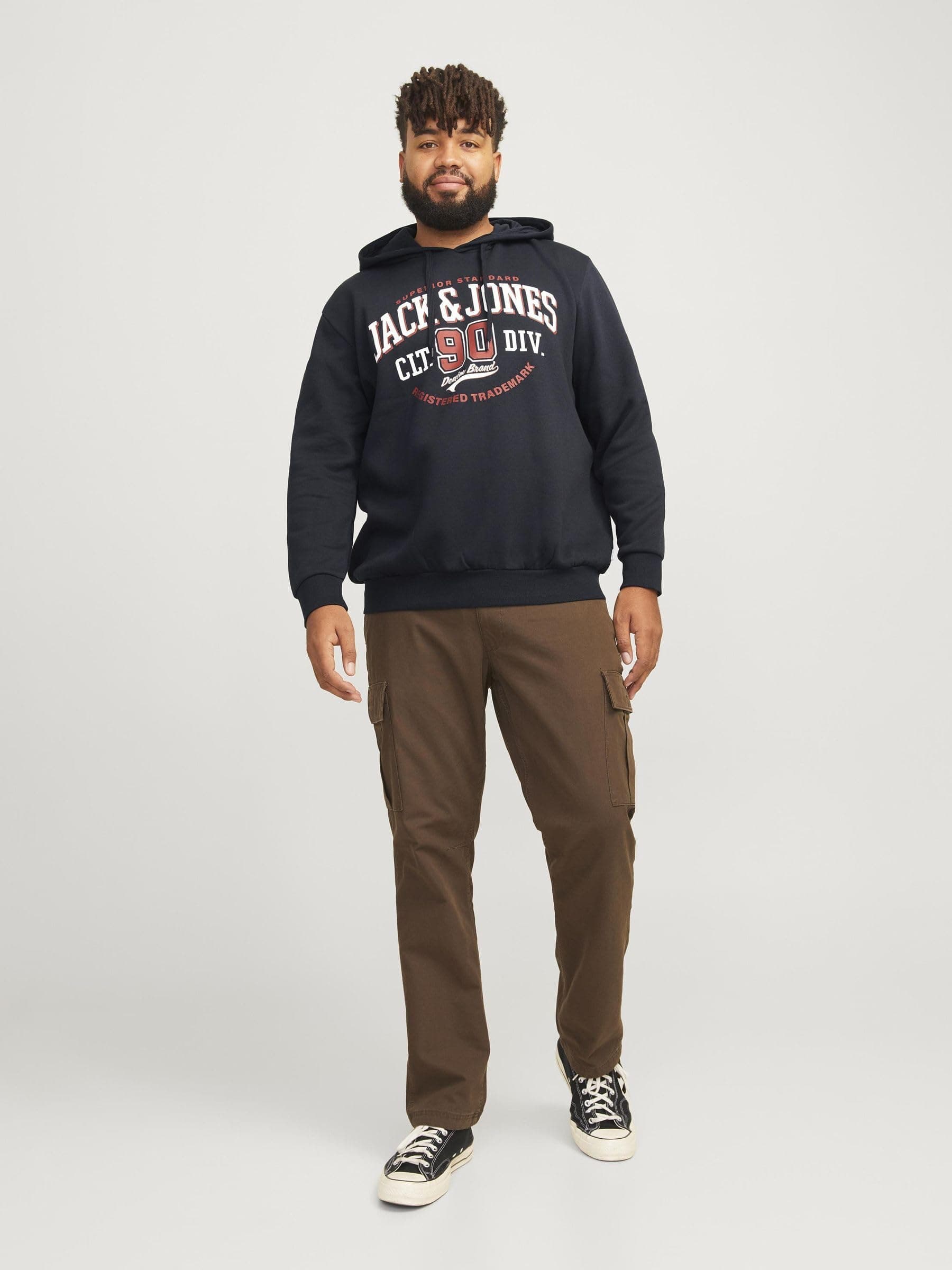JACK & JONES Sudadera con Capucha para Hombre