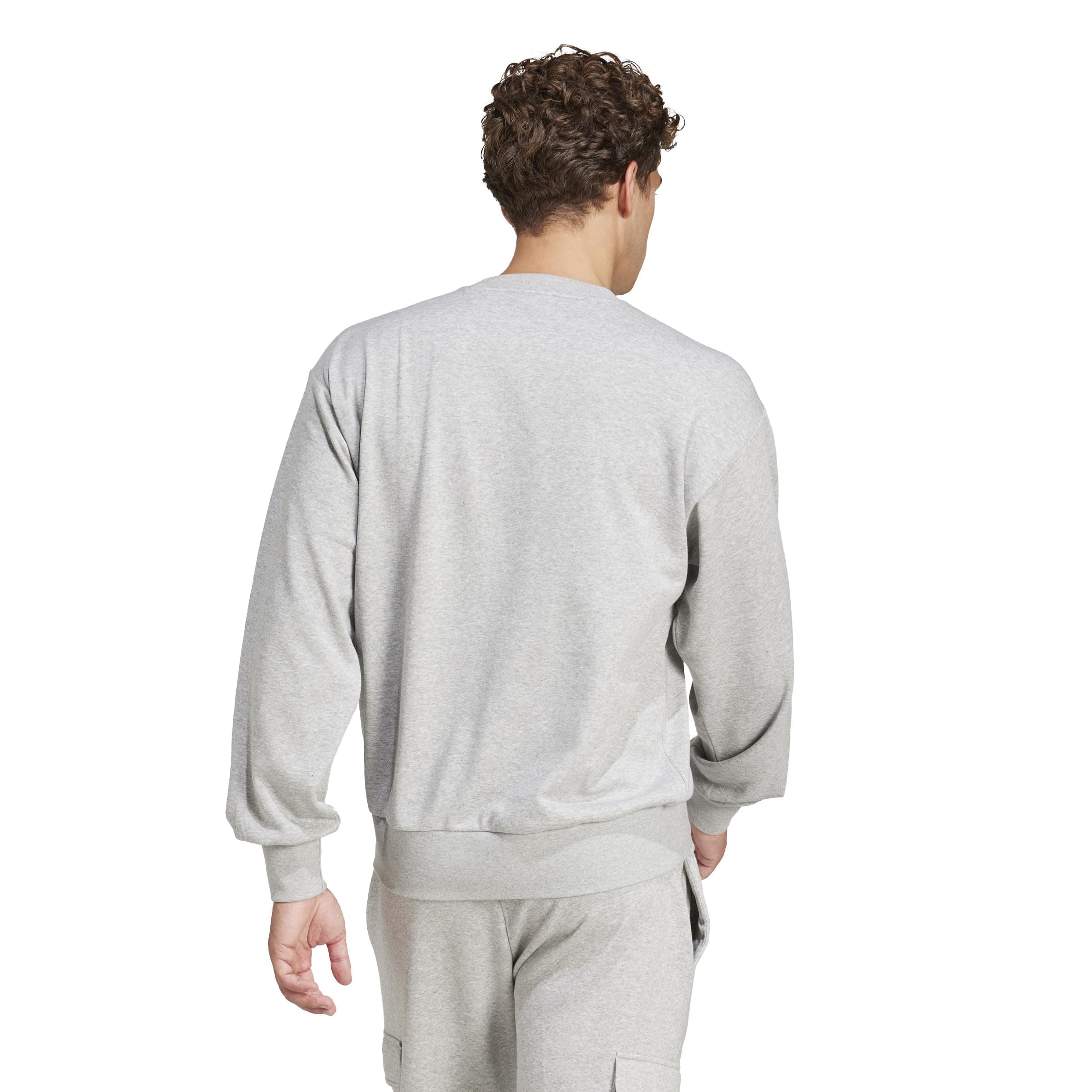 adidas Essentials Feelcozy French Terry Sweatshirt Sudadera Hombre (Pack de 1)