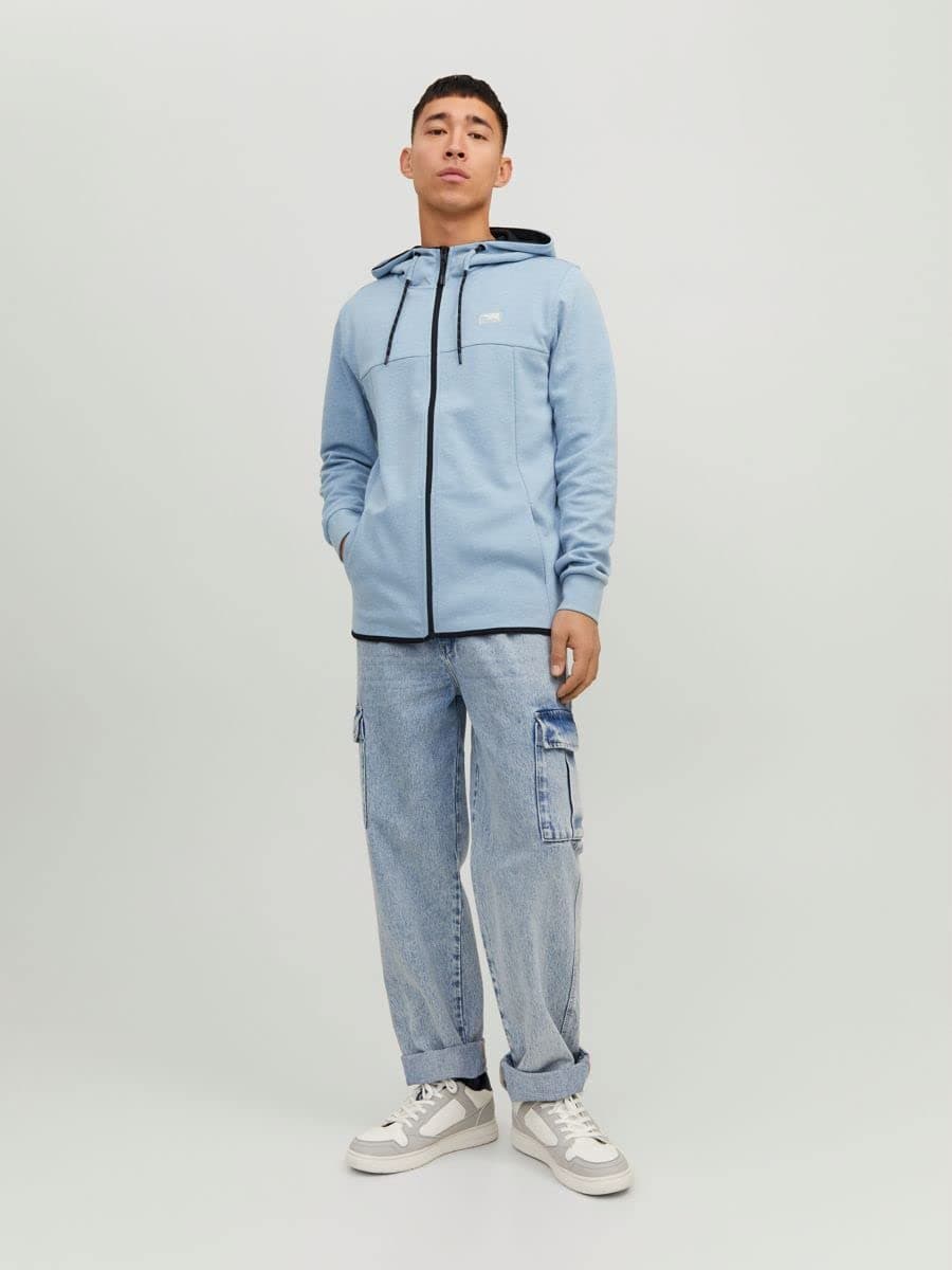 JACK & JONES Zip Hoodie Logo Zip Hoodie