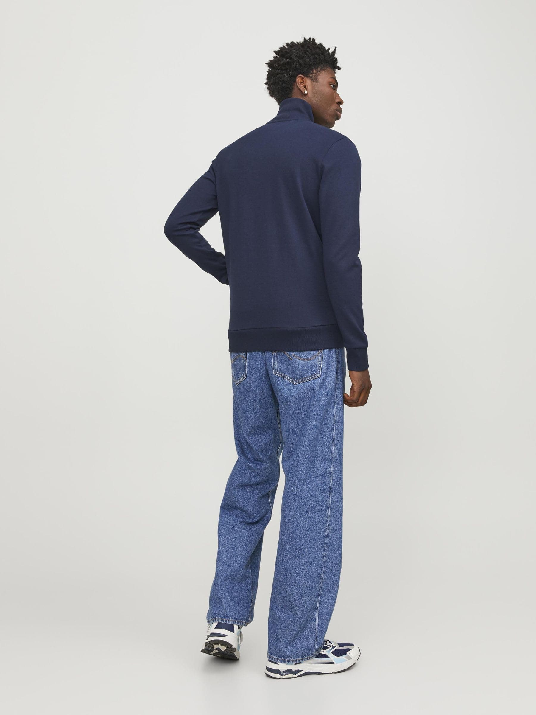 JACK & JONES Zip Sweatshirt Logo Zip Sweatshirt