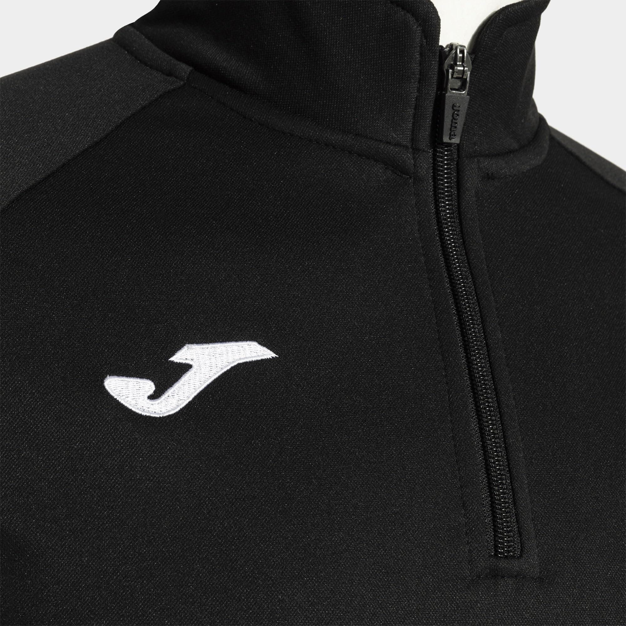 Joma Sudadera Faraon Negro Media Cremallera