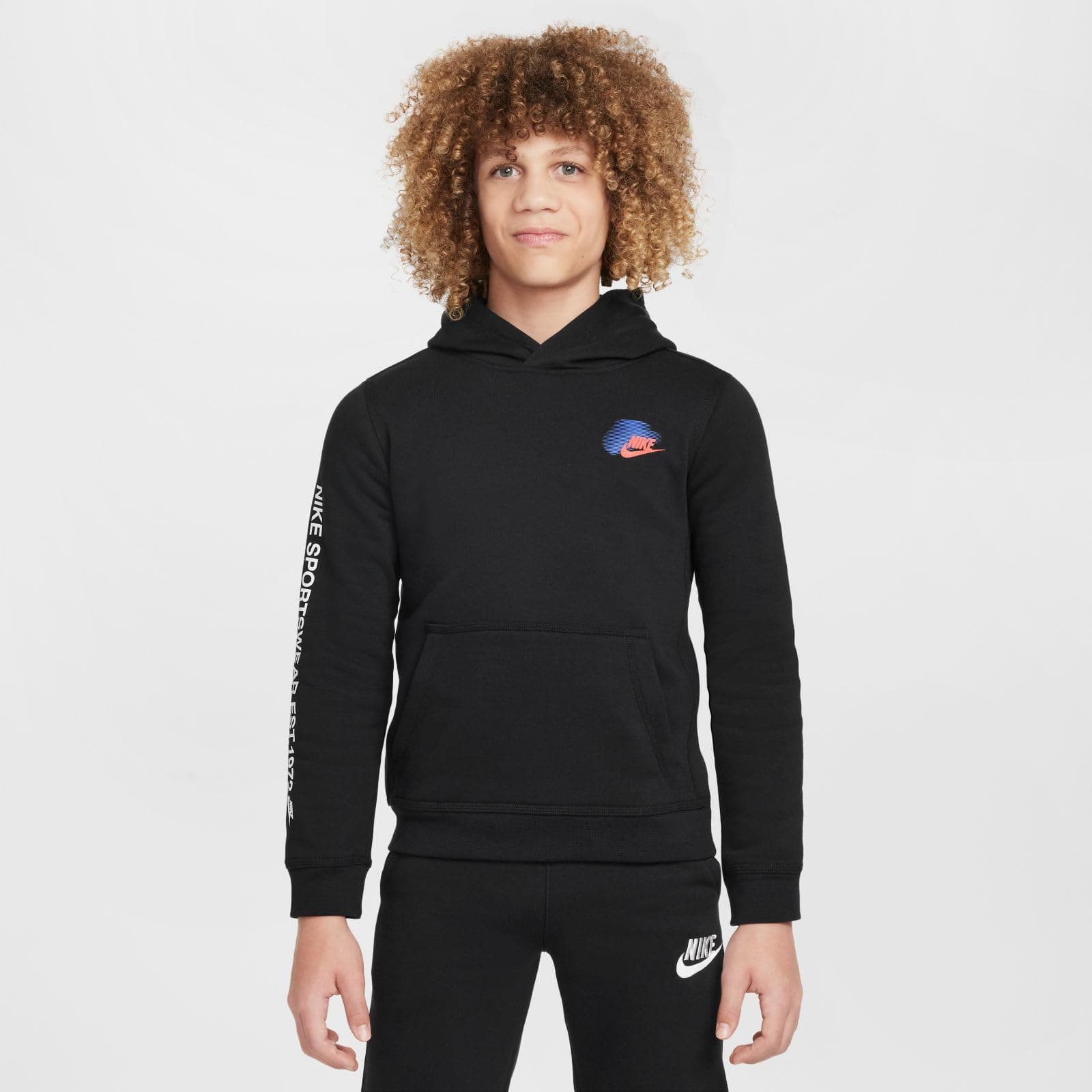 NIKE B NSW Si FLC Po Hoodie Bb2 Top Niños