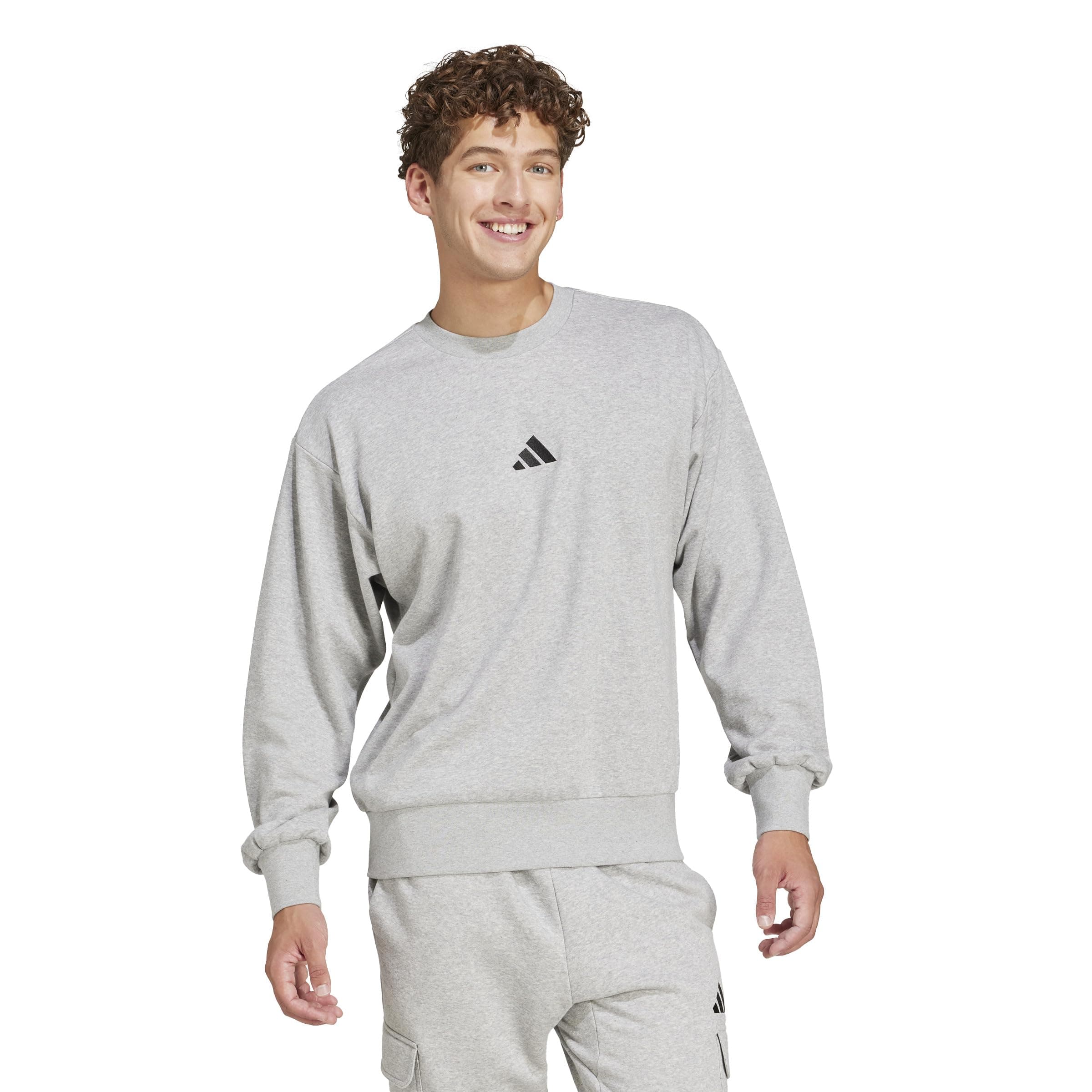 adidas Essentials Feelcozy French Terry Sweatshirt Sudadera Hombre