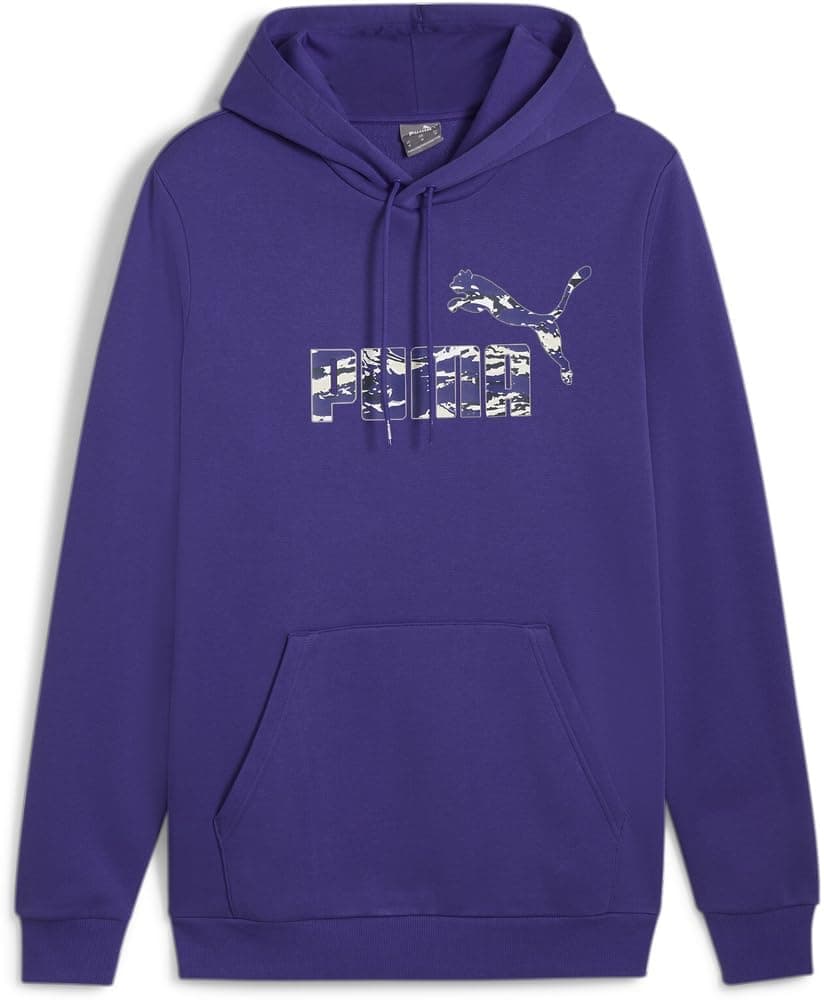 PUMA ESS+ Camo Hoodie FL Sudadera Hombre
