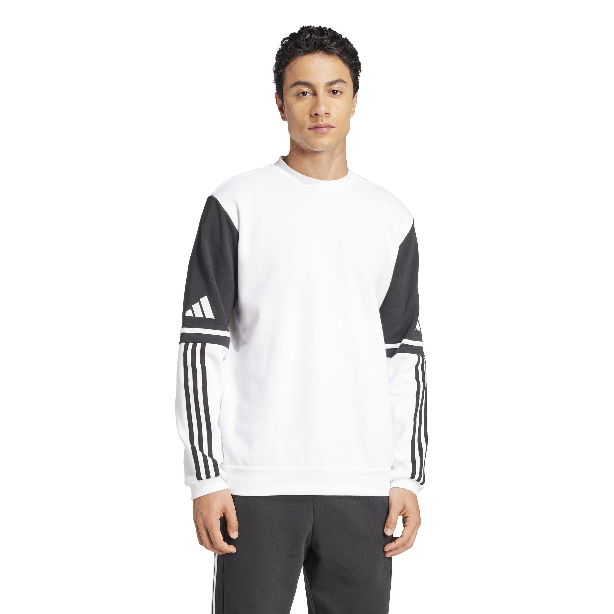 adidas Hombre SQUADRA25 Sweat Crew, White, M