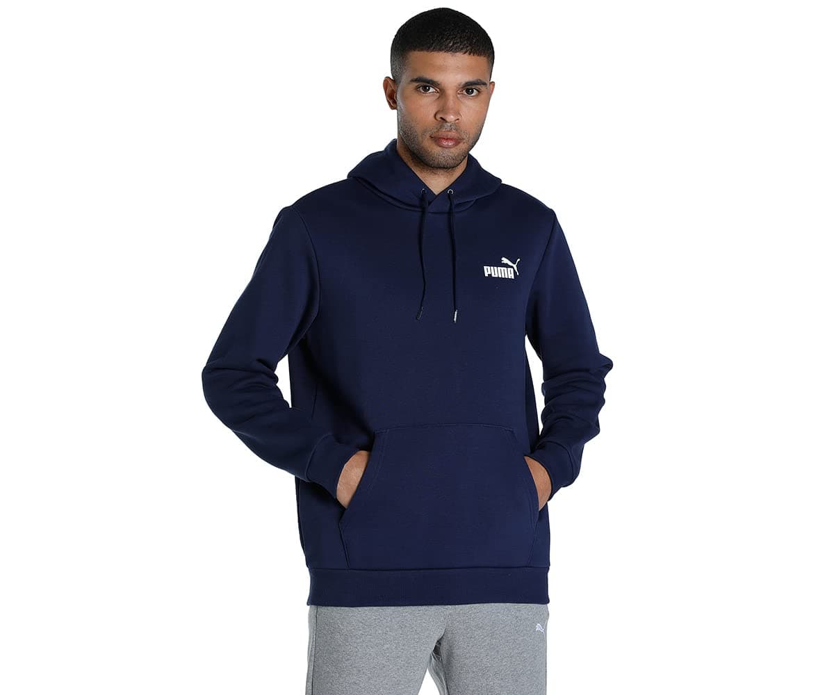 PUMA ESS Small Logo Hoodie FL Sudadera Unisex Adulto