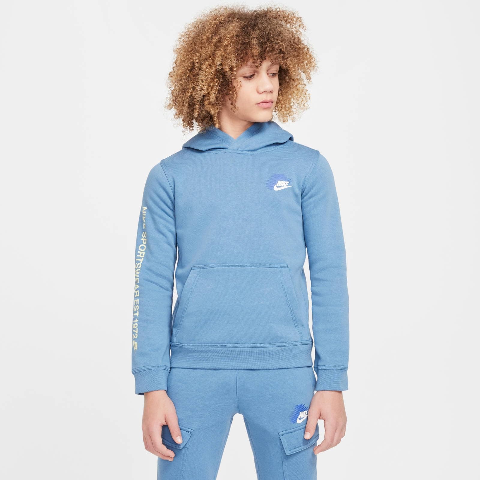 Nike Boys NSW Club Fleece Pullover Hoodie