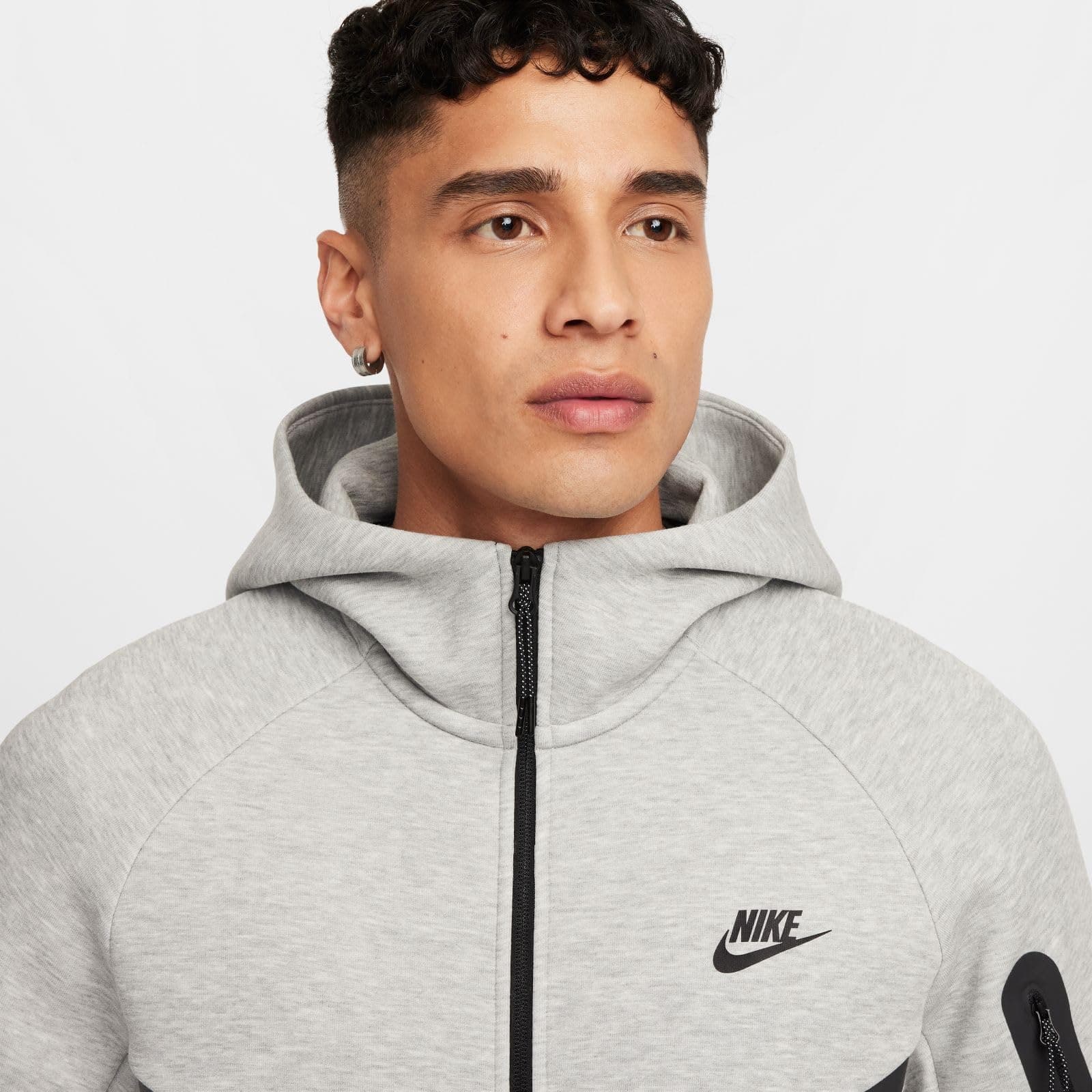NIKE Tech Sudadera con Capucha Windrunner con Cremallera Completa