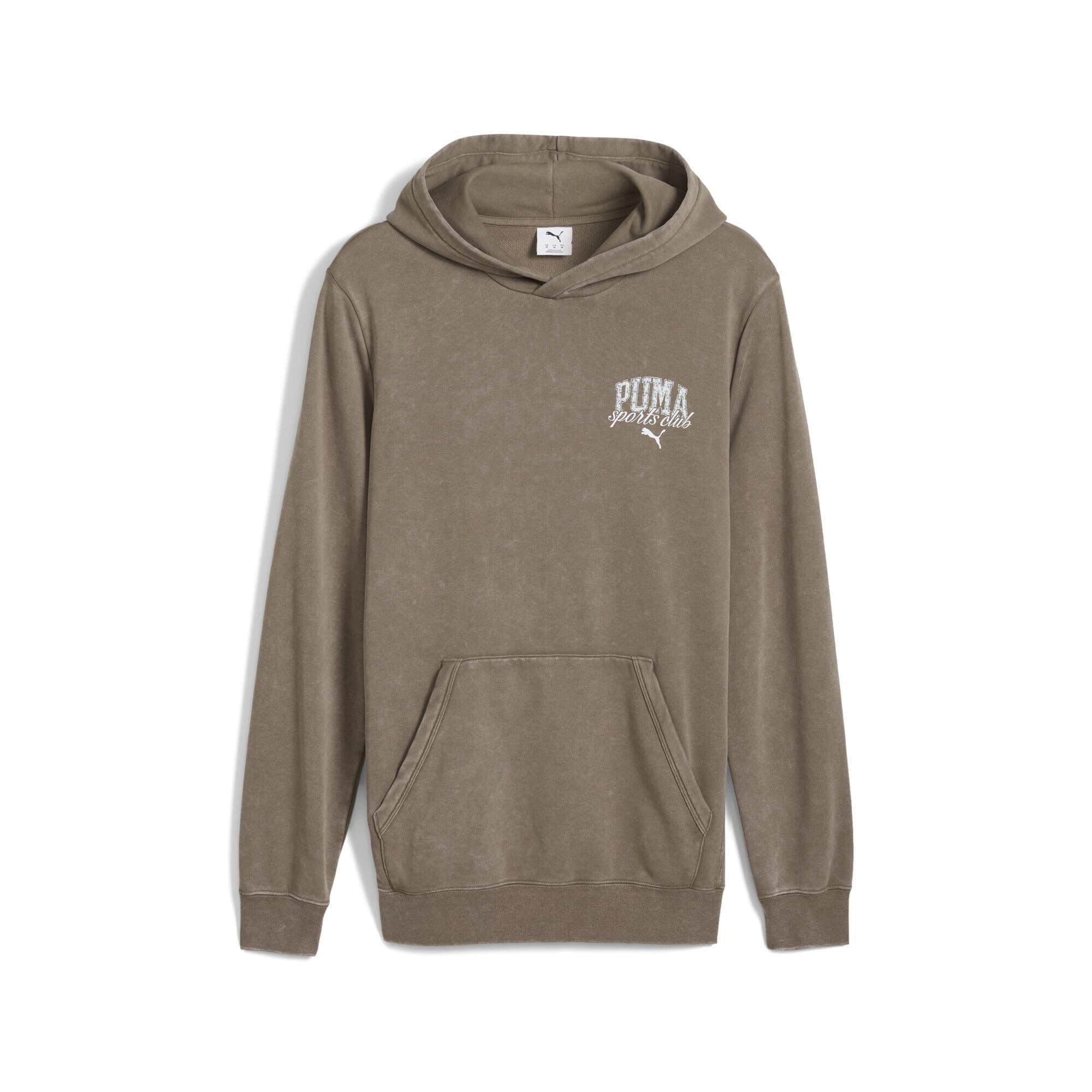 PUMA Sudadera Lavada con Capucha Class Hombre