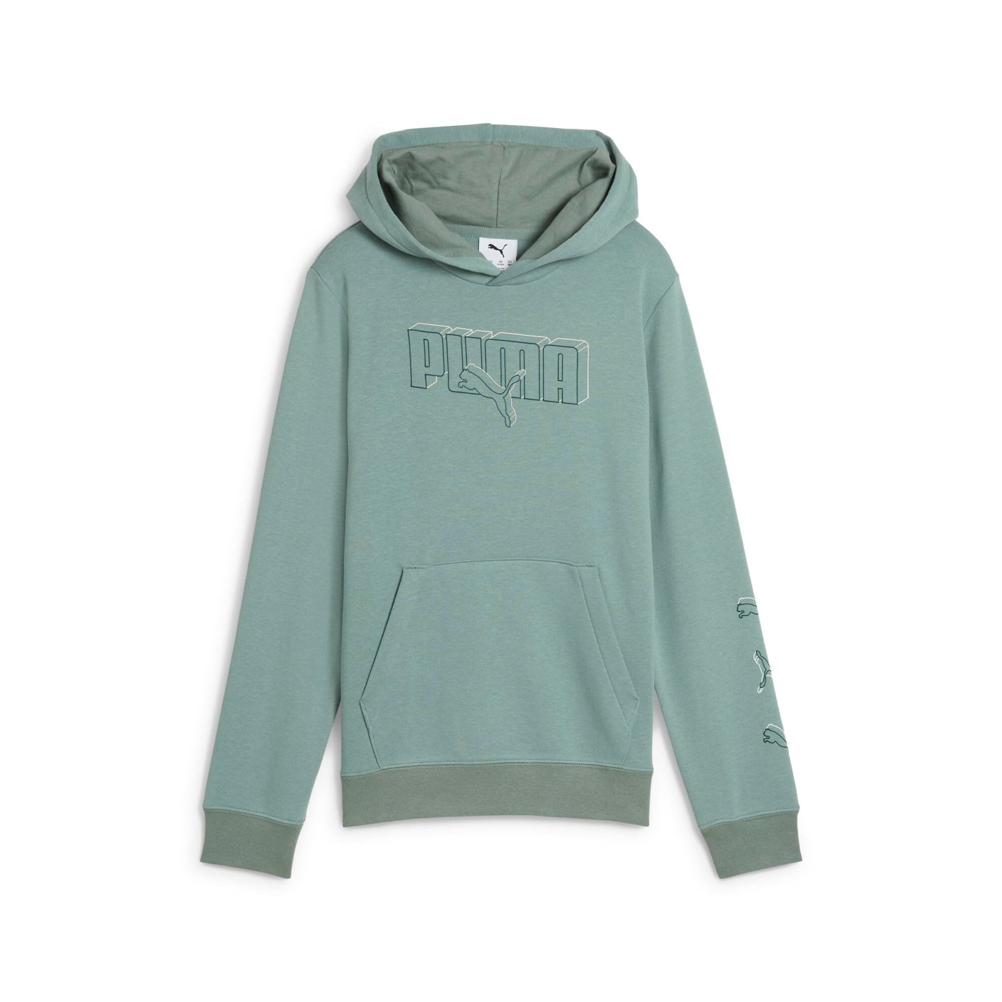 PUMA ESS Logo Lab Execution Hoodie TR B Felpe con Cappuccio Niños
