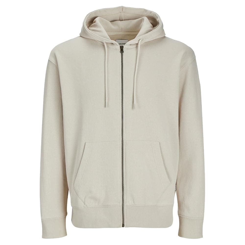 JACK & JONES Jjecharge-Sudadera con Capucha Y Cremallera Hombre