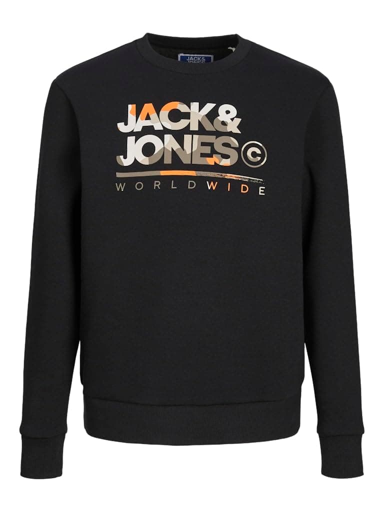 JACK&JONES JUNIOR JJLUKE Sweat Crew Neck JNR, Sudadera,